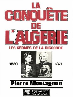 cover image of La conquête de l'Algérie